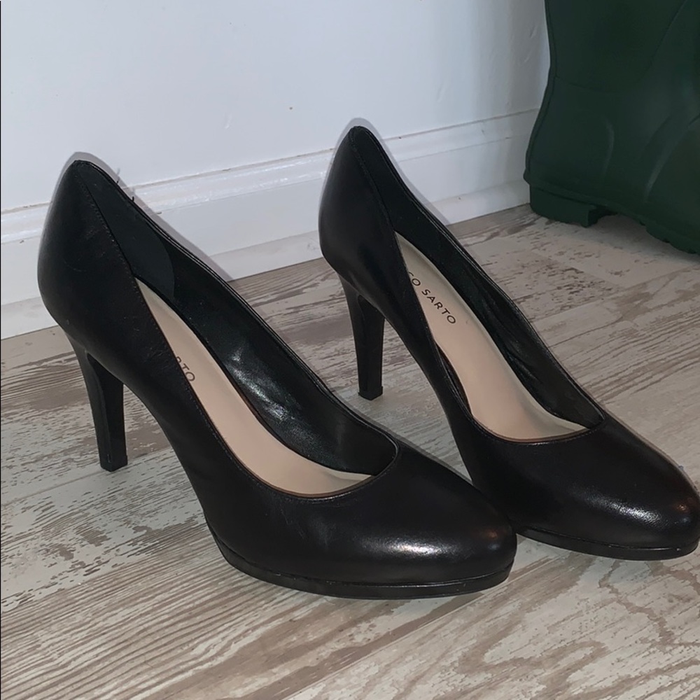 Franco Sarto Black Pumps